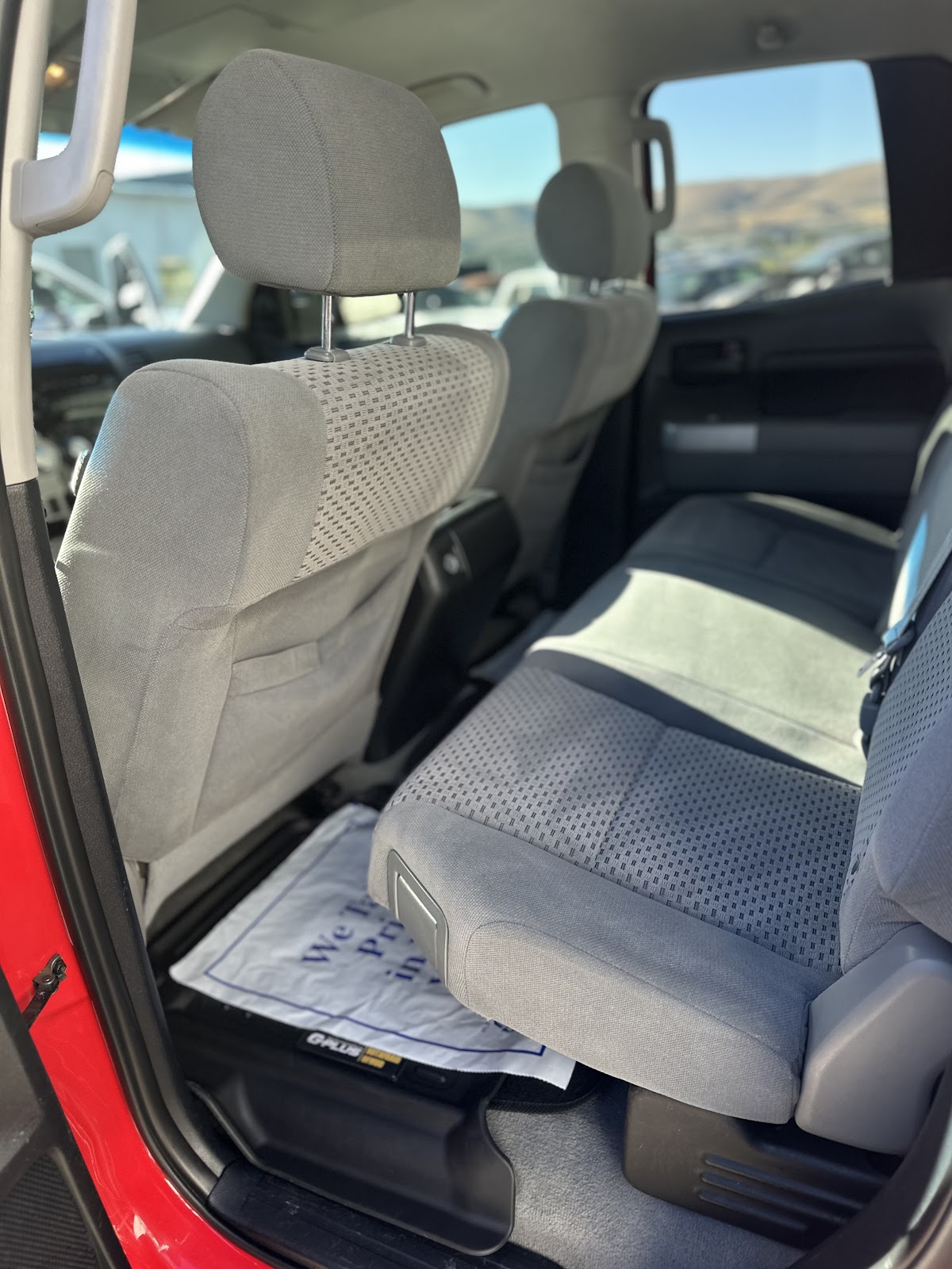 Clean interior detailed by Sanchez AutoCare in Yakima